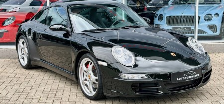 Porsche 997 3.8 Carrera 4S Coupé 355 PS 63.852km 355PS dark Olive grün metallic Fotos