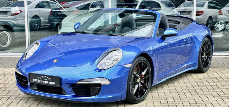 2013 Porsche 991.1 3.8 Carrera 4 S Cabrio saphirblau 430PS 33507 km 1-Hand PDK Fotos
