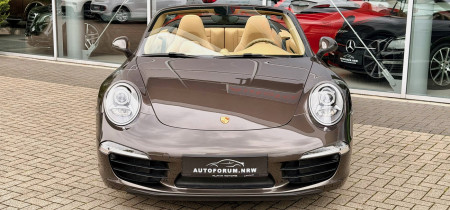 2013 Porsche 991 3.8 Carrera S Cabrio weiss 400PS 16309 km 1-Hand PDK Fotos