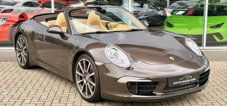2013 Porsche 991.1 3.8 Carrera S Cabrio braun 400PS 19650 km 2-Hand PDK Fotos