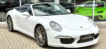 2015 Porsche 991 3.8 Carrera S Cabrio weiss 400PS 72086km 1-Hand PDK Fotos