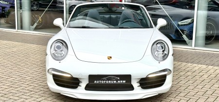 2015 Porsche 991 3.8 Carrera S Cabrio weiss 400PS 72086km 1-Hand PDK Fotos