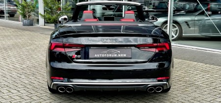 Audi S5 Cabrio schwarz 3.0 V6 354 PS 2018 S5 TFSI quattro Fotos