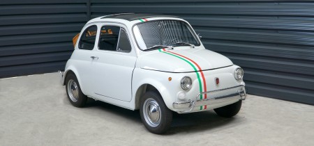 restauriert Fiat 500 Lusso Fotos