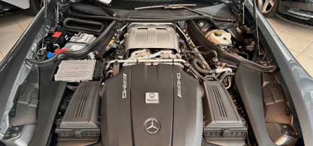 Mercedes-AMG GT 4.0 V8 DCT 190477 Roadster Cabrio 2018 grau 476 PS Fotos