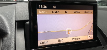 Mercedes-Benz C 63 AMG Limousine silber Fotos