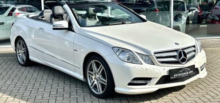 Mercedes-Benz E 350 CGI BlueEfficiency AMG Line (207.459) Cabrio Designo Diamantweiss metallic 306PS V6 Fotos