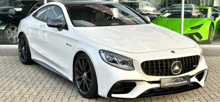 Mercedes-Benz S 63 AMG 4Matic V8 Biturbo Coupé C217 diamantweiss 2015 Fotos
