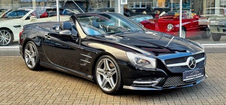 Mercedes-Benz SL 350 Typ R231 Baujahr 2012 metallic 306 PS Vollleder AMG-Line Fotos