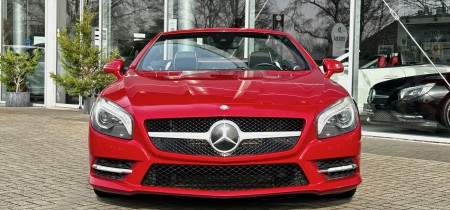 Mercedes-Benz SL 350 AMG Line Roadster Zirkonrot 31000km 2012 Fotos