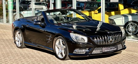 Mercedes-Benz SL 350 AMG Roadster 2013 - Typ R231 schwarz 41583 km Fotos