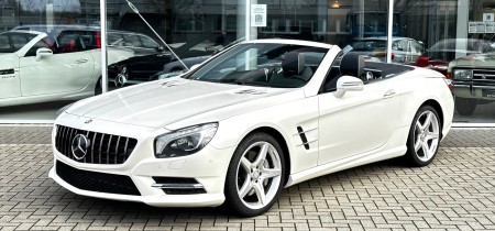 Mercedes-Benz SL 350 R231 weiss 15000km 2013 Fotos