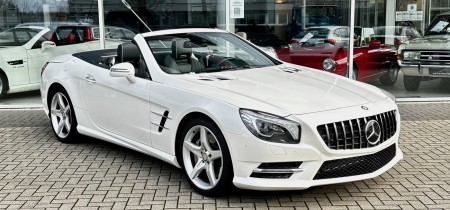 Mercedes-Benz SL 350 R231 weiss 15000km 2013 Fotos