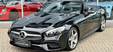 Mercedes-Benz SL 400 AMG Line Roadster V6 2016 Scheckheft 23013km 367PS Facelift Fotos