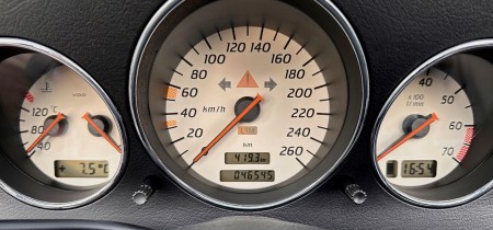 Mercedes-Benz SLK 320 Roadster R170 Bernsteinrot metallic 2003 Fotos