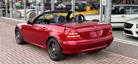 Mercedes-Benz SLK 320 Roadster R170 Bernsteinrot metallic 2003 Fotos