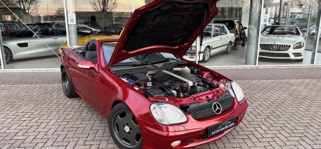 Mercedes-Benz SLK 320 Roadster R170 Bernsteinrot metallic 2003 Fotos