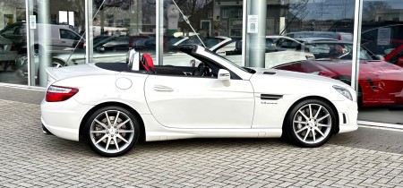 Mercedes-Benz SLK 55 AMG Roadster weiss R172 31200 km 2012 Fotos