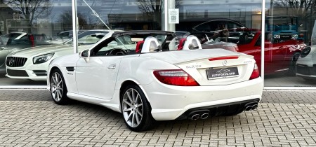 Mercedes-Benz SLK 55 AMG Roadster weiss R172 31200 km 2012 Fotos