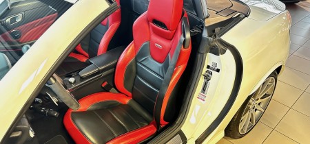 Mercedes-Benz SLK 55 AMG Roadster weiss R172 31200 km 2012 Fotos