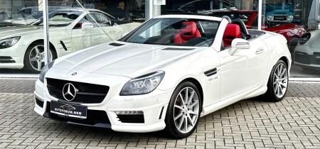 Mercedes-Benz SLK 55 AMG Roadster weiss R172 31200 km 2012 Fotos