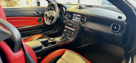 Mercedes-Benz SLK 55 AMG Roadster weiss R172 31200 km 2012 Fotos