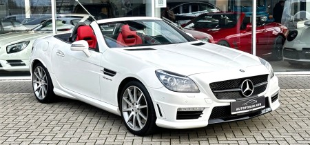 Mercedes-Benz SLK 55 AMG Roadster weiss R172 31200 km 2012 Fotos