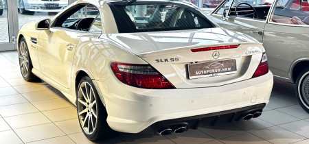 Mercedes-Benz SLK 55 AMG Roadster weiss R172 31200 km 2012 Fotos