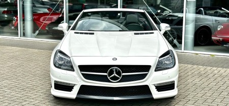 Mercedes-Benz SLK 55 AMG Roadster weiss R172 50880 km 2014 Fotos