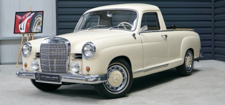 Daimler-Benz 190D Ponton Gespann Fotos