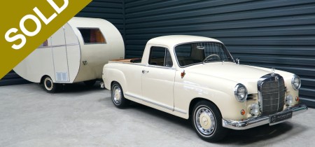 Daimler-Benz 190D Ponton Gespann Fotos