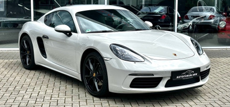 Porsche 718 Cayman Coupé 982 PDK 300PS 2018 Kreide Fotos