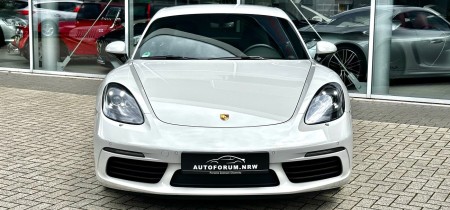 Porsche 718 Cayman Coupé 982 PDK 300PS 2018 Kreide Fotos