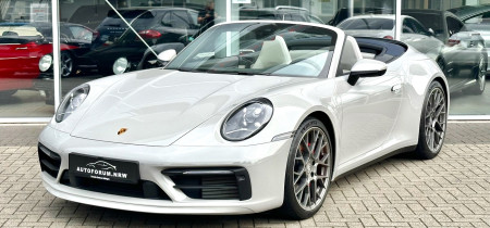 Porsche 992 / 911 Carrera S Cabrio 2022 Kreide 450PS 12500km Fotos