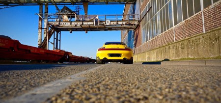 Pressefahrzeug Porsche 996 Fotos