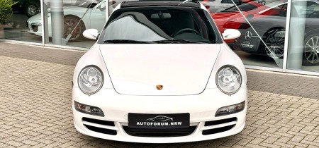 Porsche 997.1 3.8 Carrera 4S Targa in carraraweiss 41438 km 2006 Fotos