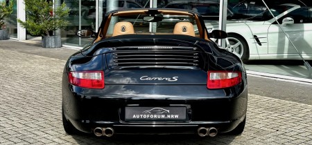 Porsche 997 3.8 Carrera S Cabrio 2006 schwarz 355 PS Fotos