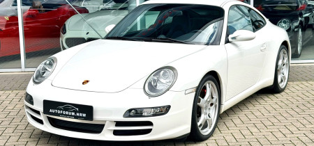 Porsche 997 3.8 Carrera S Coupé in carraraweiss 35723 km 2006 aus erster Hand 355PS Fotos