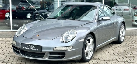 Porsche 997 Carrera Coupé 325PS 2005 Meteorgrau met Fotos
