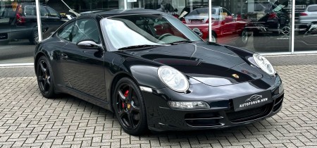 Porsche 997 Carrera S Coupé 355 PS Basaltschwarz met Automatik Fotos