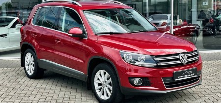 Volkswagen Tiguan Sport DSG 2015 wildcherry Sonderlackierung 5N22QY Fotos